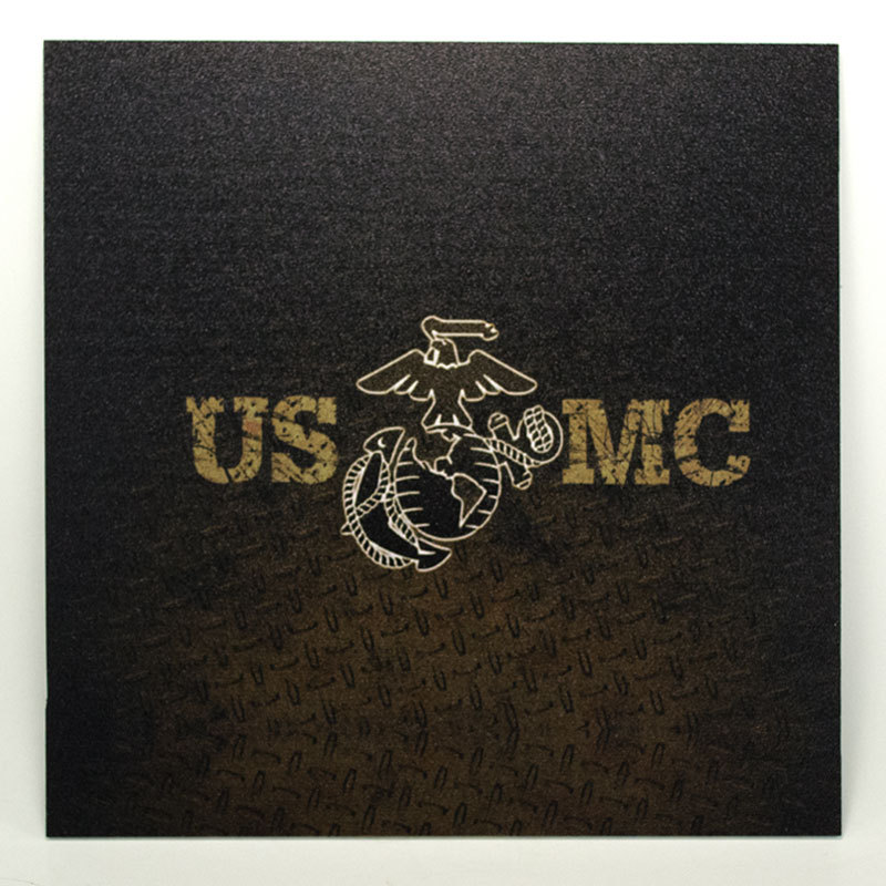 Infused Kydex USMC Print 7.5″ X 7.5″ Sheet Multi Lots Available