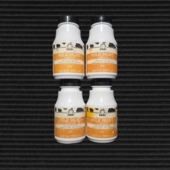 4x FolkArt Milk Paint 6.8 fl oz – Paint Lot (FARMHOUSE OCHRE) #38908