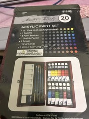 Masters Touch acrylic paint set