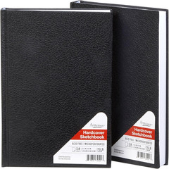 Hardcover Sketch Book 2 Pack Drawing Books 5.5″ X 8″ Sketchbooks, 110 Sheets Har