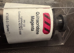 GOLDEN OPEN SLOW DRYING ACRYLICS QUINACRIDONE MAGENTA 5 OUNCE TUBE