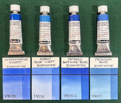 Schmincke Horadam Aquarell Watercolor Paints, 74 Colors, 15 ml Tubes