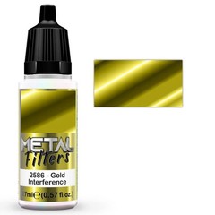 Green Stuff World Metal Filters for Models and Miniatures: Gold Interference 258