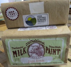 Milk Paint, Light Cream, 1 Quart, The Old-Fashioned Milk Paint Company