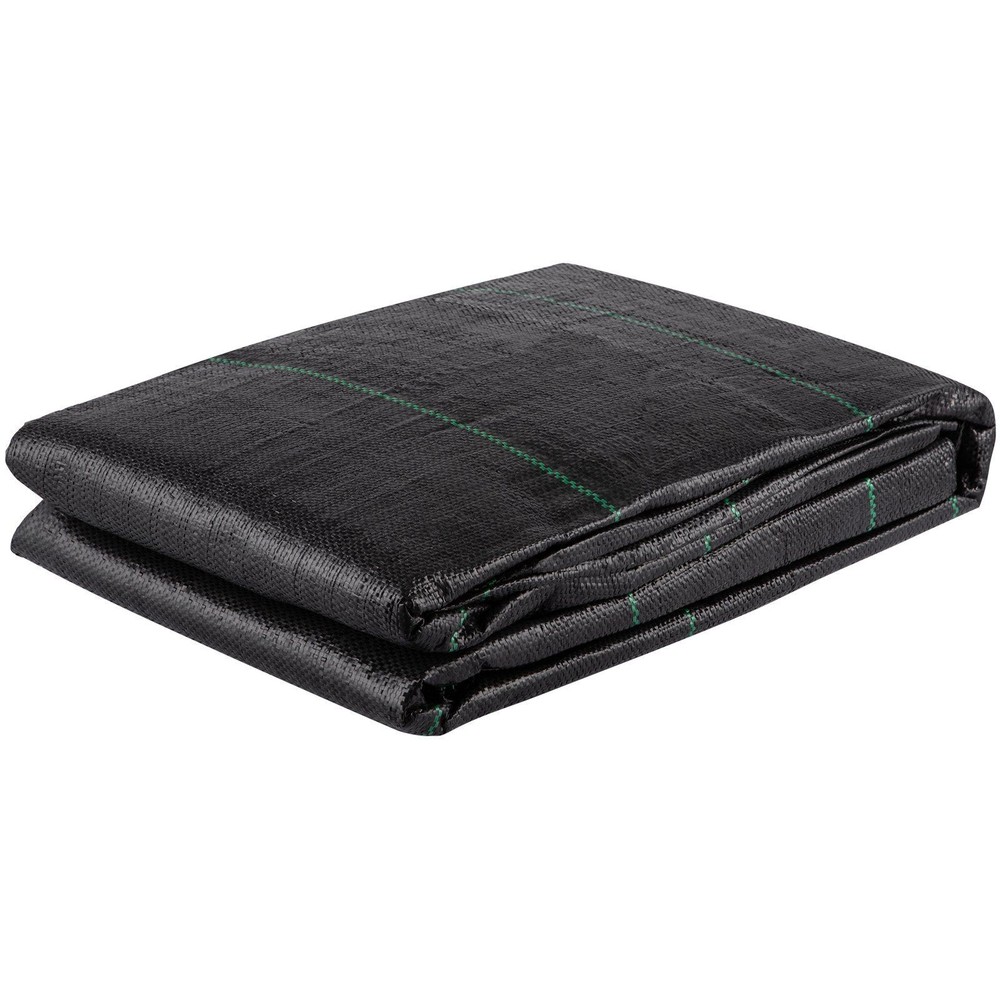 600lb 12.5x30ft black woven polypropylene geotextile fabric 3.5oz