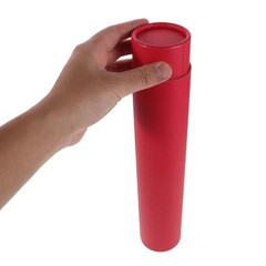 Poster Tube Drawing Storage Artwork Container Document Transport