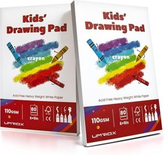 Creative Drawing Pad for Kids 6 Inch x 9 Inch Ideal for Classroom and Travel