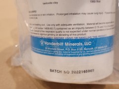 Vanderbuilt Minerals Vanatural MC 6 POUNDS Bentonite Gum