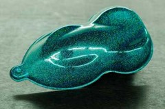 HOLOGRAPHIC RAINBOW GLITTER / METAL FLAKE – HOLOGRAPHIC TEAL BLUE