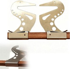 2Pcs Adjustable Artist Hand Support Bridge for Painting & Drawing