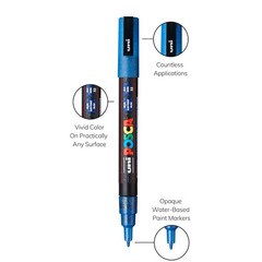 Acrylic Paint Marker Set, Glitter, Assorted