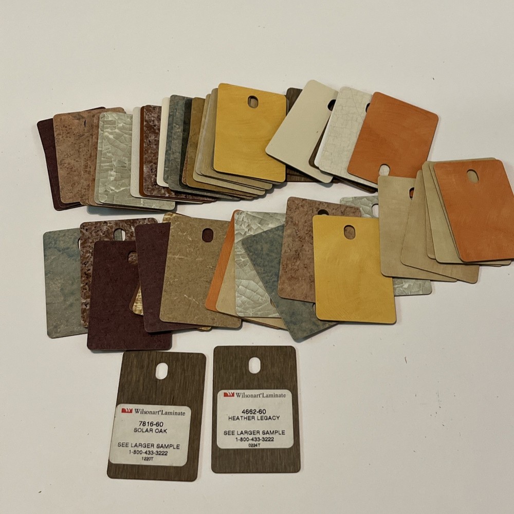 Wilsonart Laminate Salesman Sample Tiles