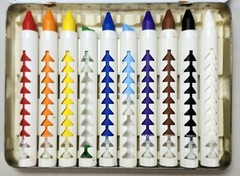 LYRA REMBRANDT WAX CRAYONS 10 Count Wachsmal-Kreiden Abwaschbar