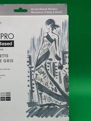 Tombow ABT Pro Alcohol Based Markers Set of 12 Gray Palette