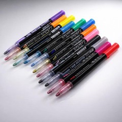 Glitter Markers Pens 8 Color Paint Pens