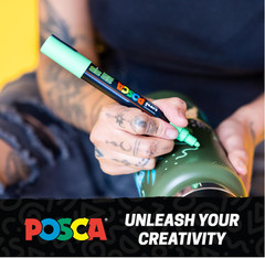 Uni Posca PC-5M Paint Markers Set of 29 Medium Tip Acrylic Art Pens All Surfaces
