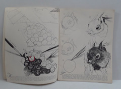 Vintage How to Draw Still-Life Heads Flowers Boats Art Book Walter Foster