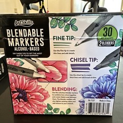 ArtSkills Blendable Markers 30-Count Alcohol Based 2 Blending Markers Included