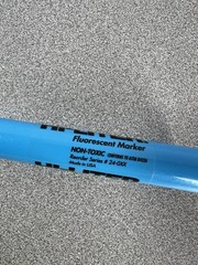 Vintage Avery Dennison Hi-Liter Fluorescent Marker Set Of 3 Blue Pink Yellow