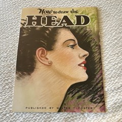 Walter Foster How to Draw the Head Portraiture Drawing/Sketching Instruction