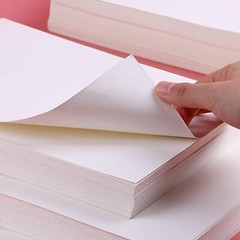 50 Sheets Watercolor Paper Cotton 140LB/300GSM Thick Off-White Cold Press Paper
