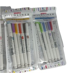 Zebra Mildliner Highlighter 35 Colors Set Gift Box WKT7-35C Double-Sided Lot 7