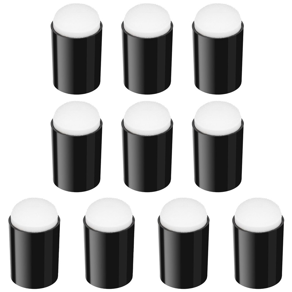 10Pcs Craft Finger Sponge Daubers, Finger Paint Daubers Makeup Sponge Ink Dau…