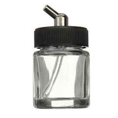 15-50PSI Siphon-feed Airbrush Single Action Air Brush Kit 0.8mm Spray Paint Gun