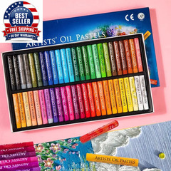Artists’ Soft Oil Pastels, Professional Set of 12/25/48 Assorted Color, Water-So