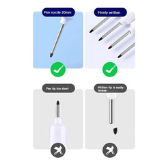 10PCS Long Nib Markers – Fast-Dry, Waterproof Pens for Wood, Metal & Glass