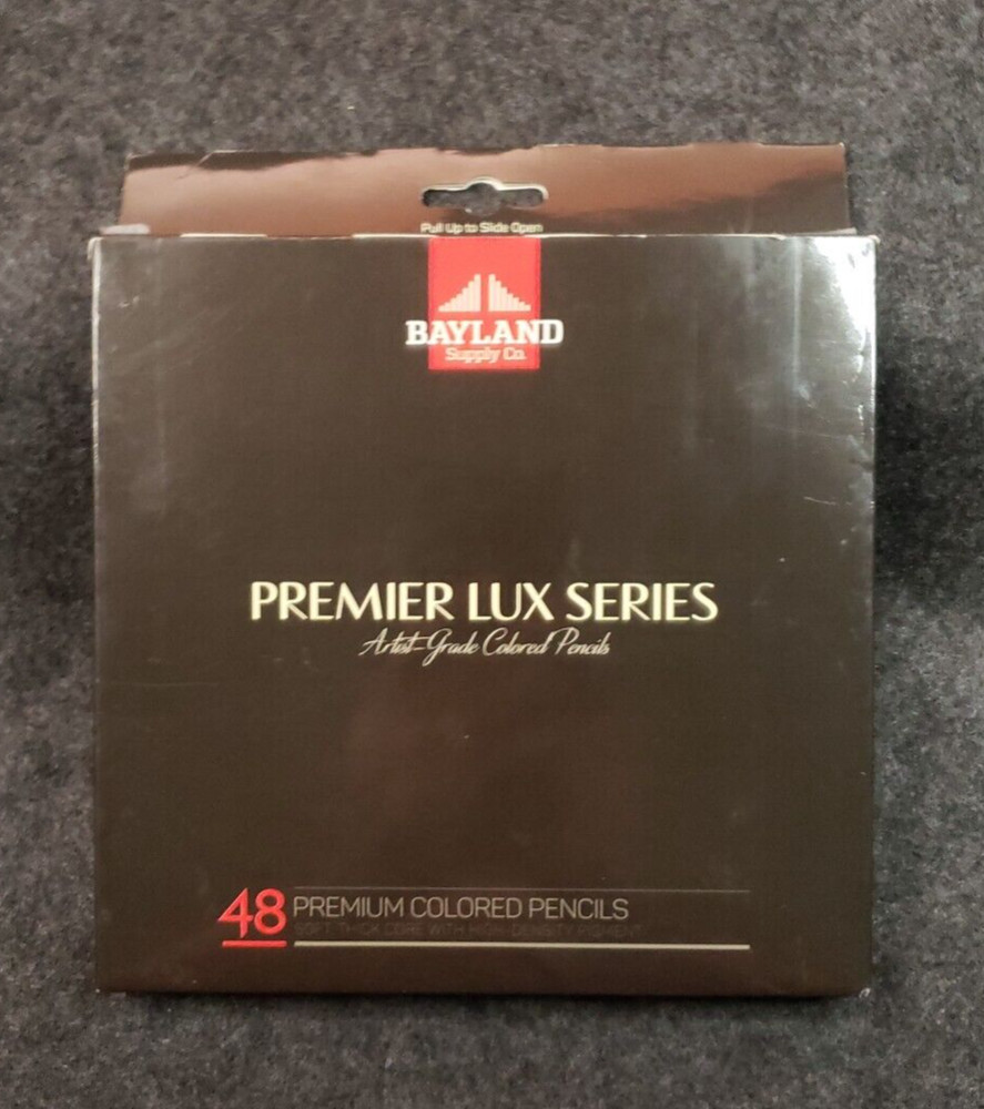 Premier LUX SERIES Colored Pencils, Adult Coloring, 48 Pack NEW (C20B1)