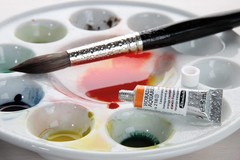 Schmincke – HORADAM® AQUARELL color box, basic assortment, 12 x 5 ml tubes,