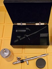 Badger Air-Brush Co. 360-1 Universal Gravity Feed Airbrush Set (Hard Case) NEW!