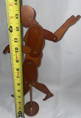 Vtg MCM Xonex Artists Model Articulated Posable FigurecW/ Stand 14 Inches High