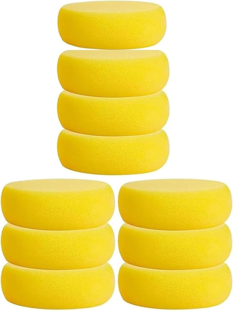 10 PCS Round Paint Sponges Applicator DIY Foam Art Craft Drawing Tools Set