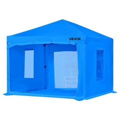 VEVOR Portable Paint Booth Tent 115.35 x 115.35 x 71.26 inch Portable Spray Tent