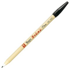 Teranishi Chemical M300C-12 Magic Water-Based Pen Lassion Pen No.300, 12 Colors