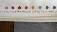 KRink K-60 poster 36″ x 19″ Excellent condition, never been displayed