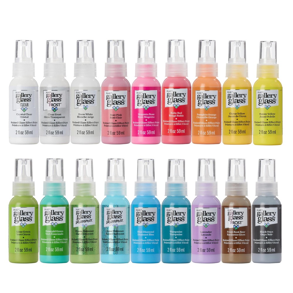 Window Acrylic Craft Paint Set Formulated to be Non-, Perfect for Beginners a…