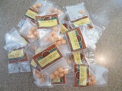NEW Lot of 17 (6-Packs) Darice SMILEY Bead Small 14mm Plastic 1200-92