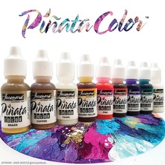Jacquard Alcohol Ink Set – Overtones – – – 9 Assorted Colors Half