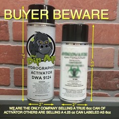 HYDROGRAPHIC FILM COMBO OH CANADA FLAGS DIP APE ACTIVATOR WATER TRANSFER