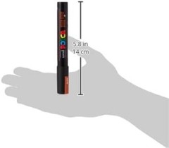 Professional-Grade 8 Metallic Marker Set with Reversible Tips – Multicolor