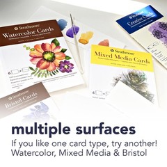 Strathmore 105-260-1 Creative Cards and Envelopes 5″ x 6.875″, 50 Pack,