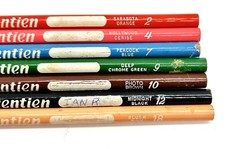 Laurentien Venus-Canada Colored Pencils lot Of 7, pre-owned 80s Pencil Crayons