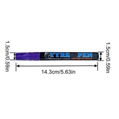 Tire Paint Pen Erasable Weatherproof Non-Fading Quick Dry Tyre Drawing Marker