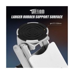 TUFFIOM 3 Ton Floor Jack, Aluminum and Steel Low Profile Jack with Dual Pisto…