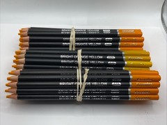 049 BRIGHT ORANGE YELLOW (60 Count) Soucolor Colored Pencils – 4.0 mm Soft Core