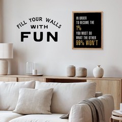 Inspirational Office Wall Decor for Men – 11×14 Motivational Wall Art – Succe…