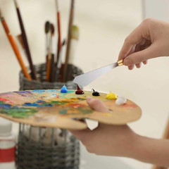 Painting Knife Set Painting Mixing Scraper Stainless Steel Palette Knife